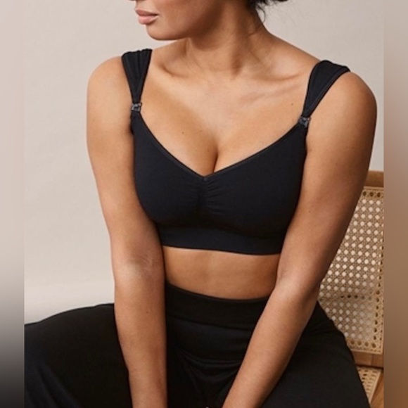 BOOB - Wm’s Fast Food Elevate Bra In Black- Sz: Small - Nursing Bra-09333-0901. - Picture 2 of 2